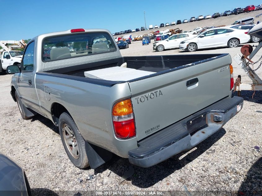 2003 Toyota Tacoma VIN: 5TENL42N03Z227481 Lot: 39373478