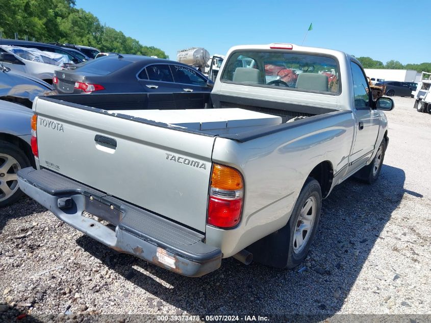 2003 Toyota Tacoma VIN: 5TENL42N03Z227481 Lot: 39373478