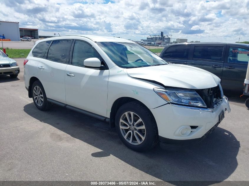 2015 Nissan Pathfinder S VIN: 5N1AR2MM2FC634772 Lot: 39373486