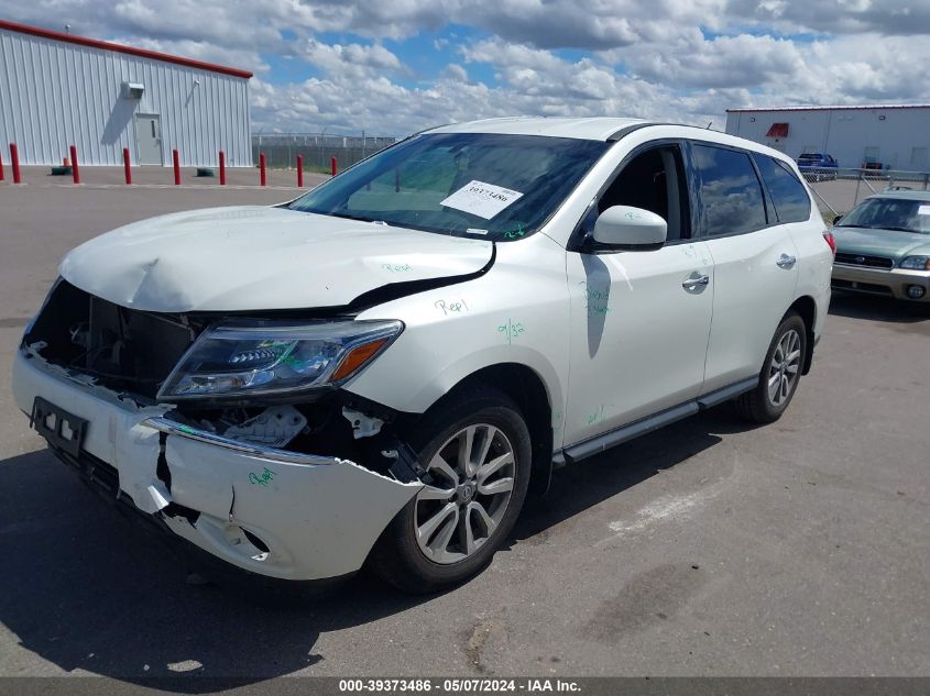 2015 Nissan Pathfinder S VIN: 5N1AR2MM2FC634772 Lot: 39373486