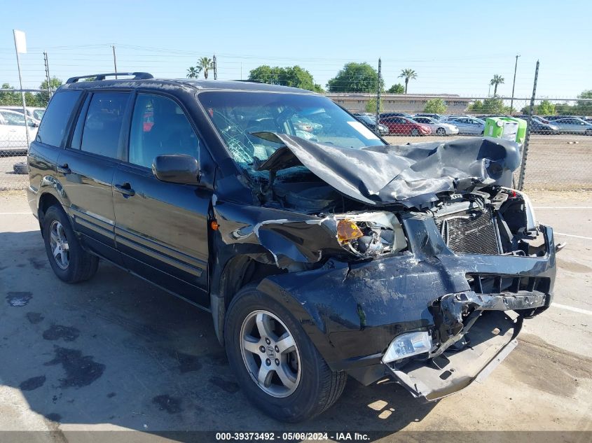 2008 Honda Pilot Ex-L VIN: 5FNYF18618B014566 Lot: 39373492