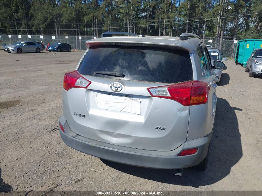 2015 Toyota Rav4 Xle VIN: 2T3WFREV4FW178533 Lot: 39373510