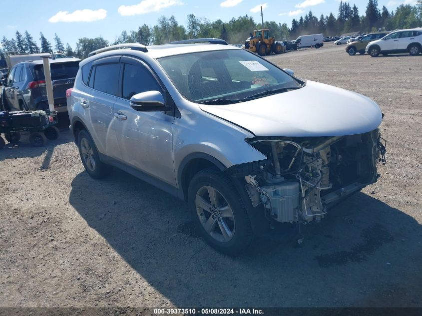 2015 Toyota Rav4 Xle VIN: 2T3WFREV4FW178533 Lot: 39373510