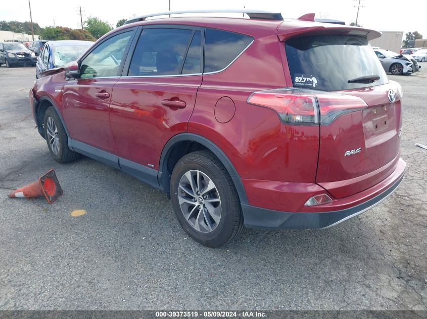 2018 Toyota Rav4 Hybrid Xle VIN: JTMRJREV0JD233044 Lot: 39373519