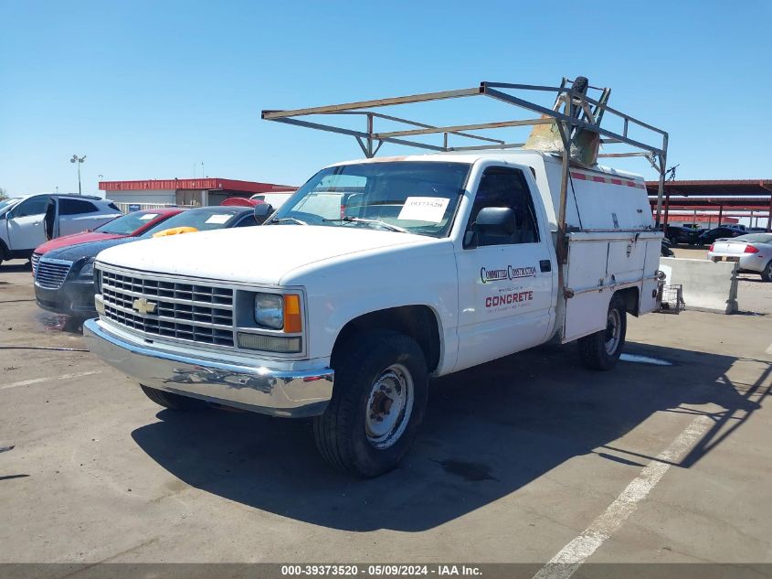 1992 Chevrolet Gmt-400 C3500 VIN: 1GNGC34K3NE198705 Lot: 39373520