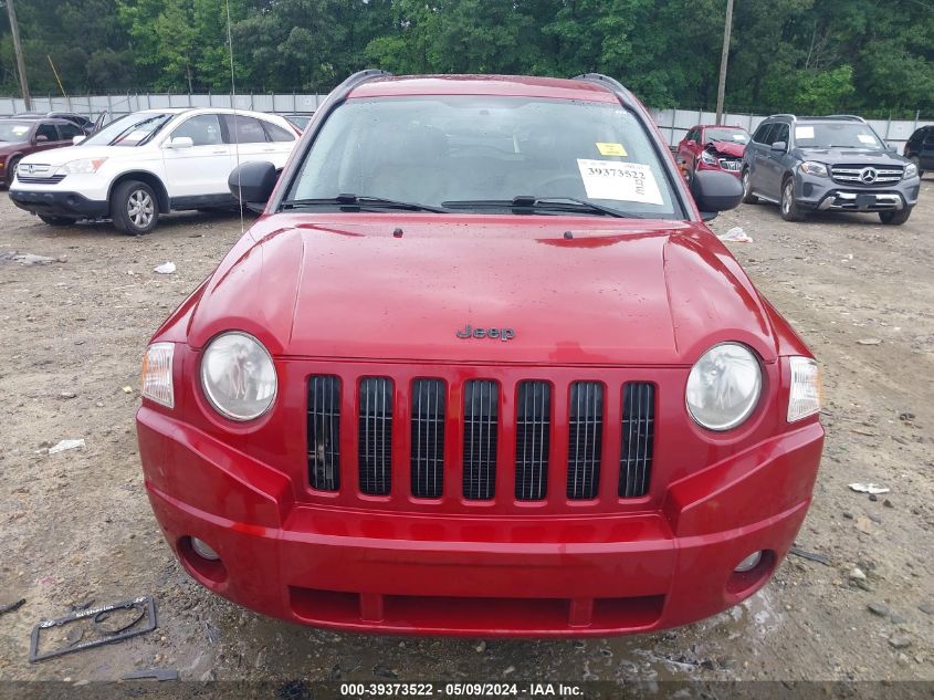 2009 Jeep Compass Sport VIN: 1J8FT47B69D238403 Lot: 39373522