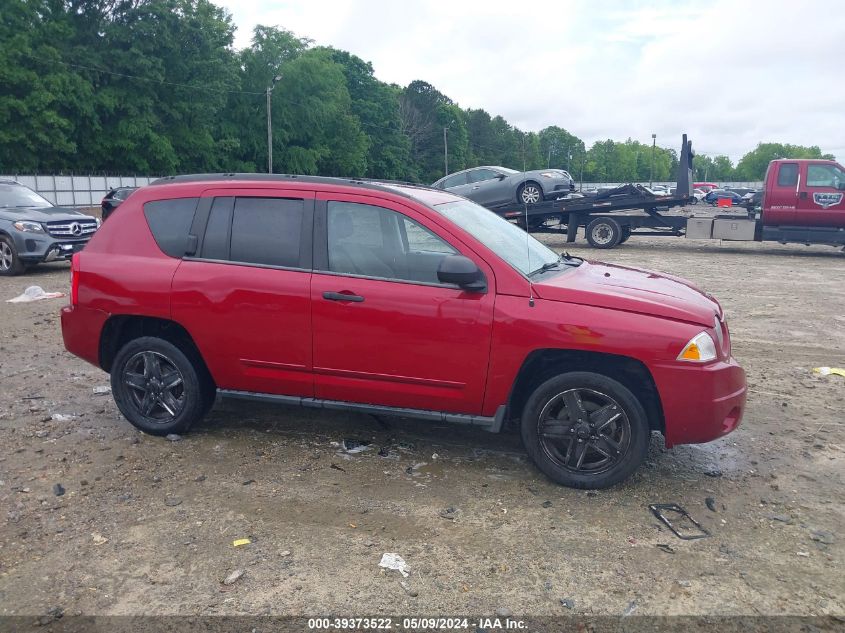 2009 Jeep Compass Sport VIN: 1J8FT47B69D238403 Lot: 39373522