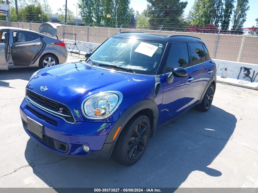 2016 Mini Countryman Cooper S VIN: WMWZC3C50GWT07874 Lot: 39373527