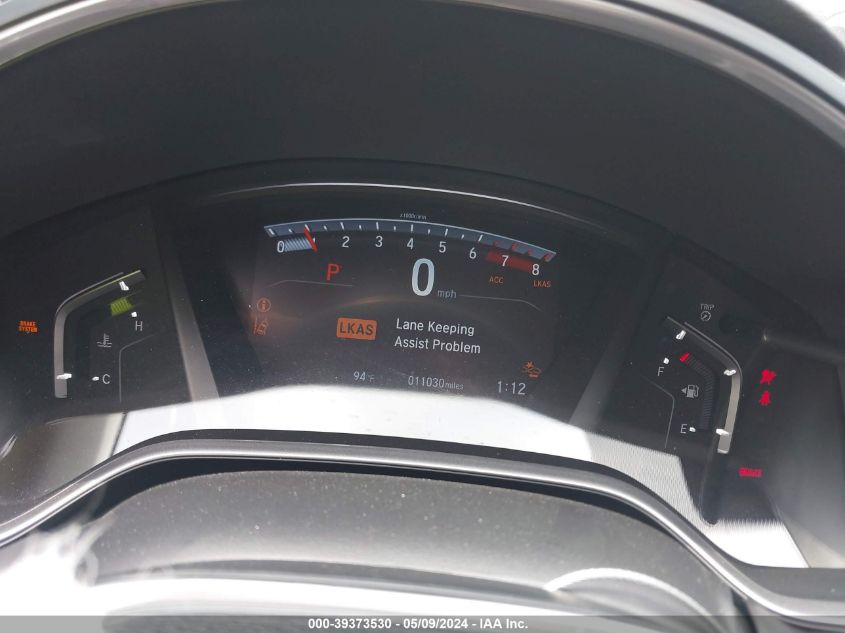 2022 Honda Cr-V 2Wd Ex-L VIN: 7FARW1H80NE021224 Lot: 39373530