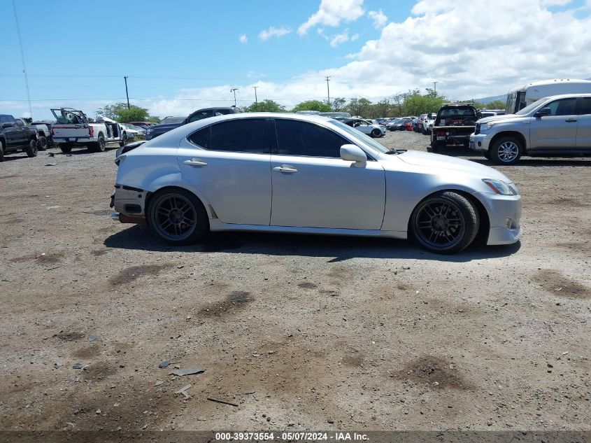 2007 Lexus Is 250 VIN: JTHBK262072022682 Lot: 39373554