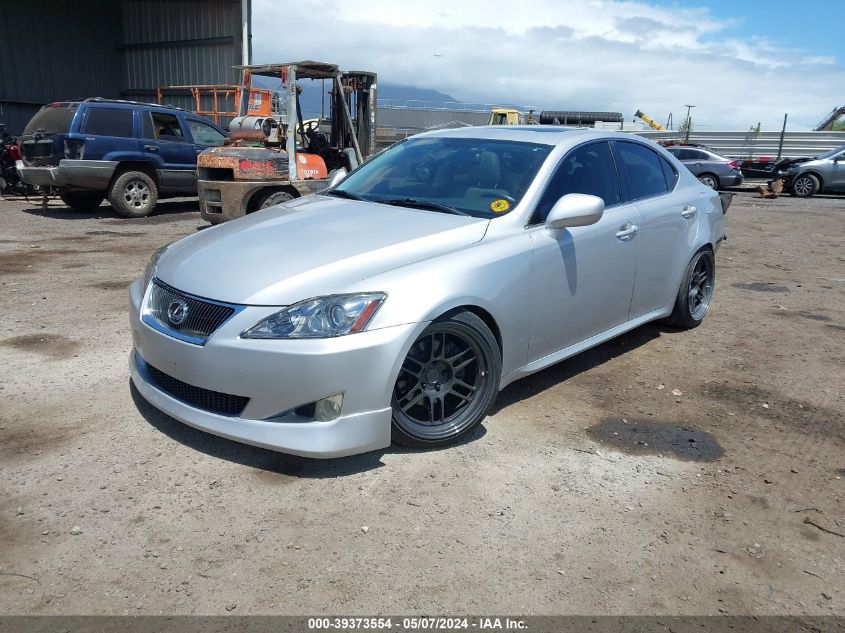 2007 Lexus Is 250 VIN: JTHBK262072022682 Lot: 39373554