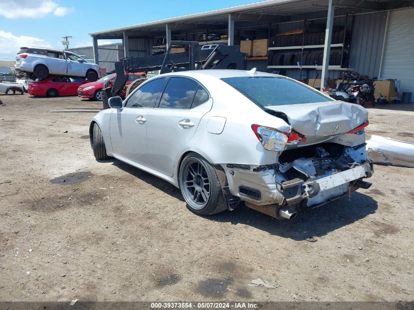 2007 Lexus Is 250 VIN: JTHBK262072022682 Lot: 39373554