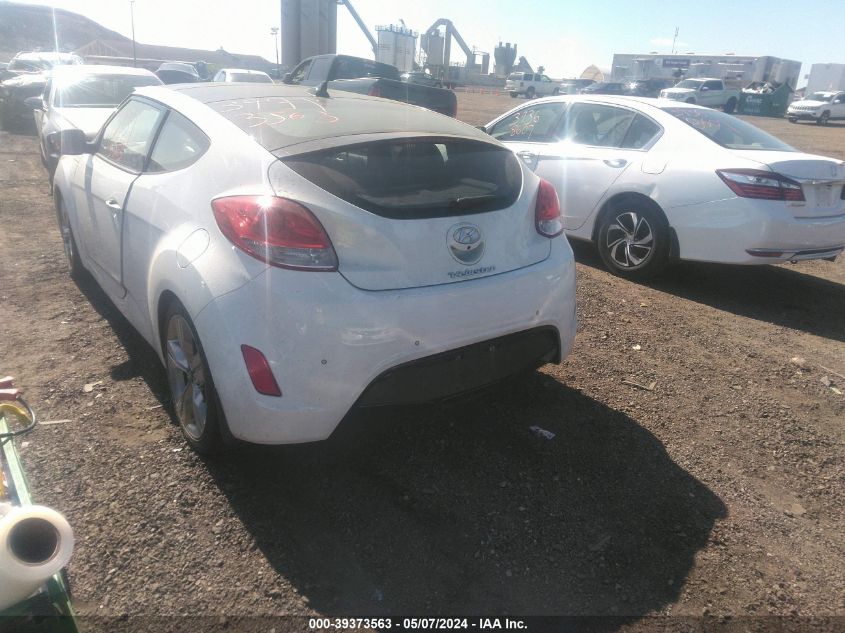 2016 HYUNDAI VELOSTER - KMHTC6AD0GU272992