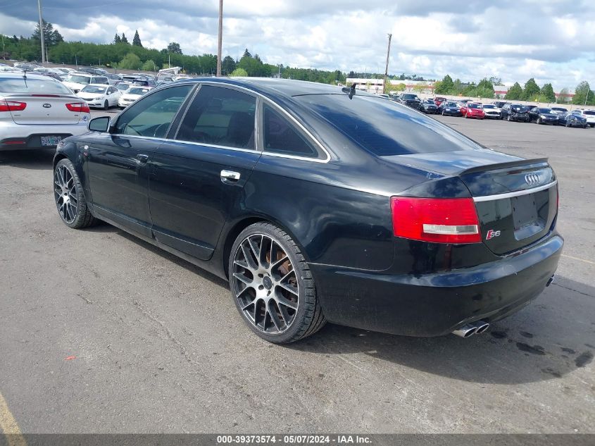 2008 Audi S6 5.2 VIN: WAUDN74F98N144555 Lot: 39373574