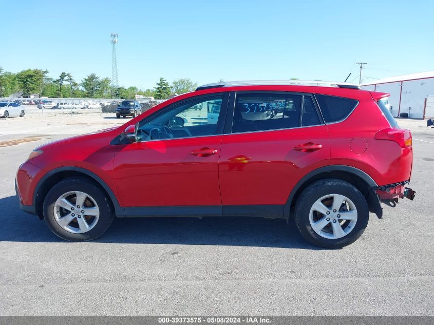 2014 Toyota Rav4 Xle VIN: 2T3RFREVXEW131387 Lot: 39373575