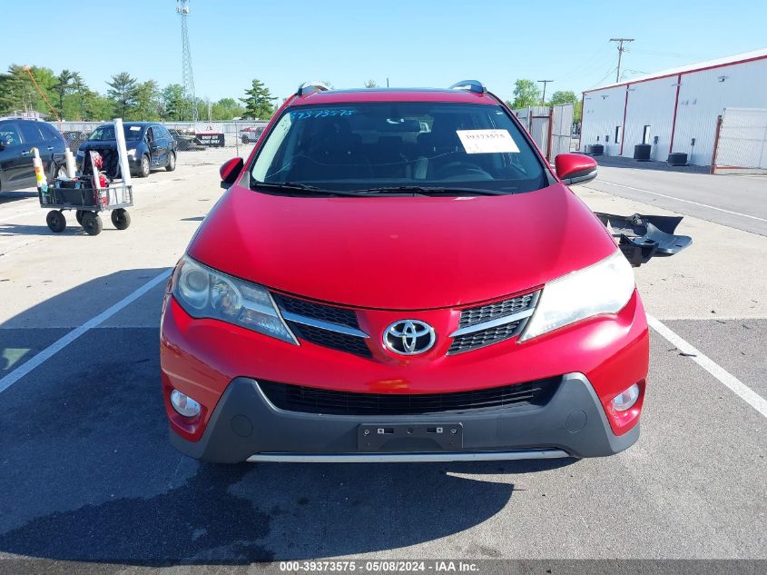 2014 Toyota Rav4 Xle VIN: 2T3RFREVXEW131387 Lot: 39373575