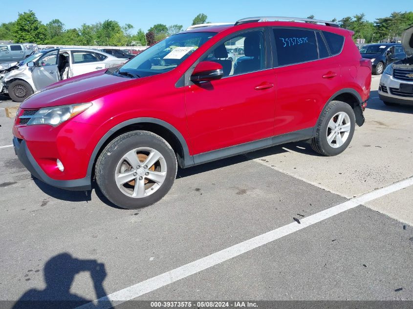 2014 Toyota Rav4 Xle VIN: 2T3RFREVXEW131387 Lot: 39373575