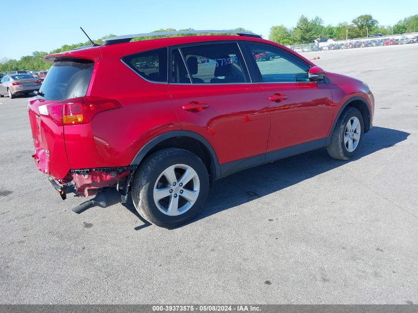 2014 Toyota Rav4 Xle VIN: 2T3RFREVXEW131387 Lot: 39373575