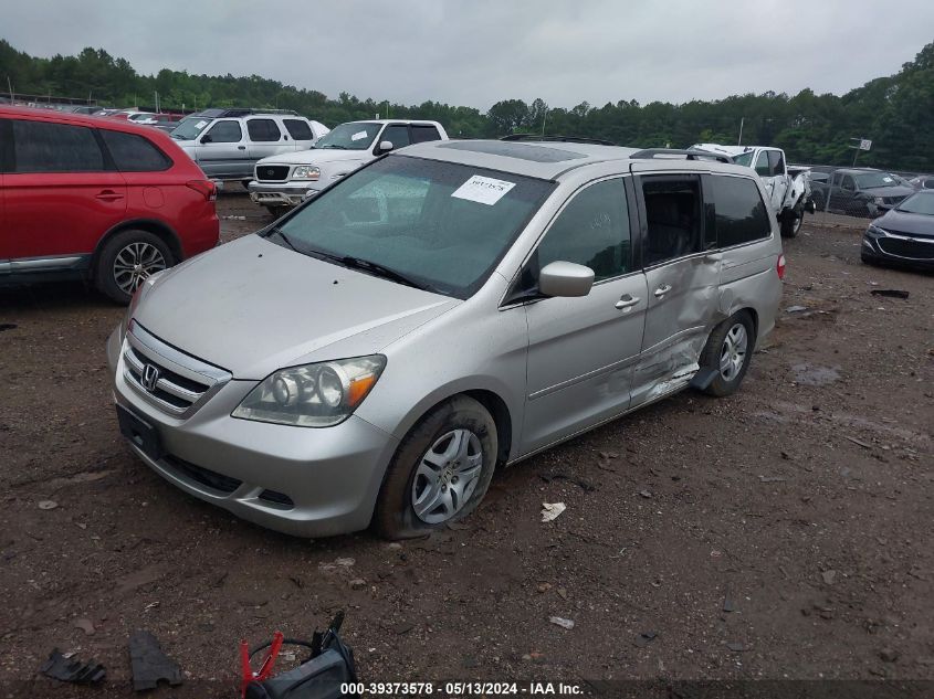 2007 Honda Odyssey Exl VIN: 5FNRL38767B449678 Lot: 39373578