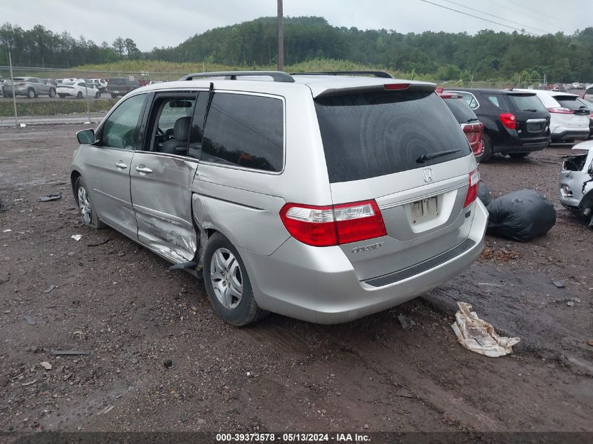 2007 Honda Odyssey Exl VIN: 5FNRL38767B449678 Lot: 39373578