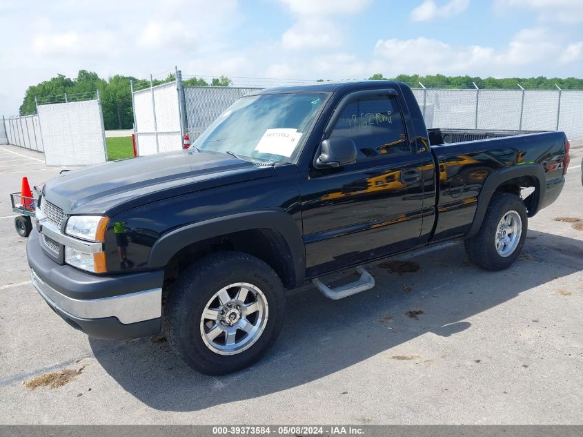 2004 Chevrolet Silverado 1500 Ls VIN: 1GCEK14T64Z184338 Lot: 39373584