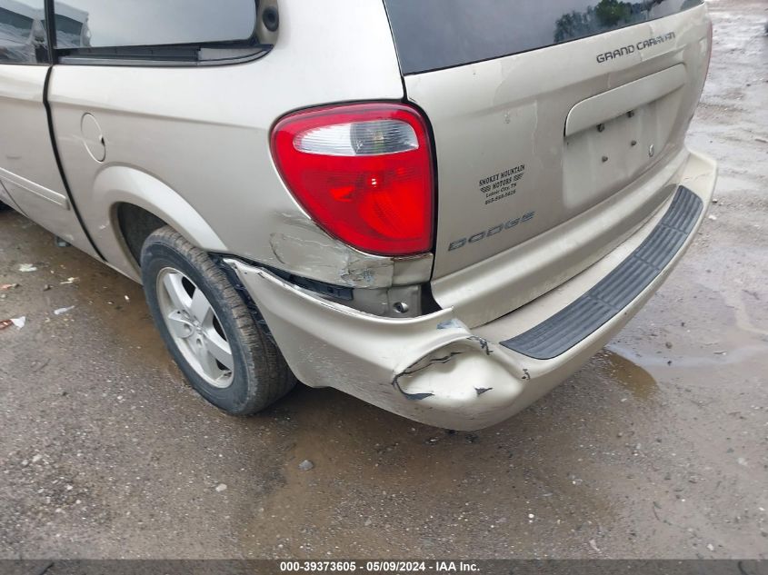 2007 Dodge Grand Caravan Sxt VIN: 2D4GP44L47R223201 Lot: 39373605