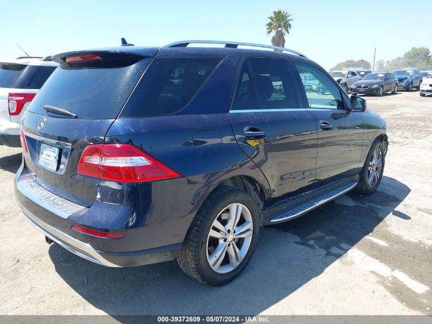 2014 Mercedes-Benz Ml 350 VIN: 4JGDA5JB5EA322254 Lot: 39373609