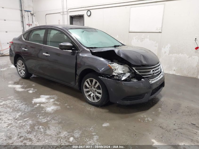 2014 Nissan Sentra Sv VIN: 3N1AB7AP5EY330865 Lot: 39373611