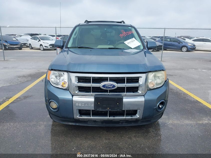 2011 Ford Escape Limited VIN: 1FMCU0EG9BKB72408 Lot: 39373616