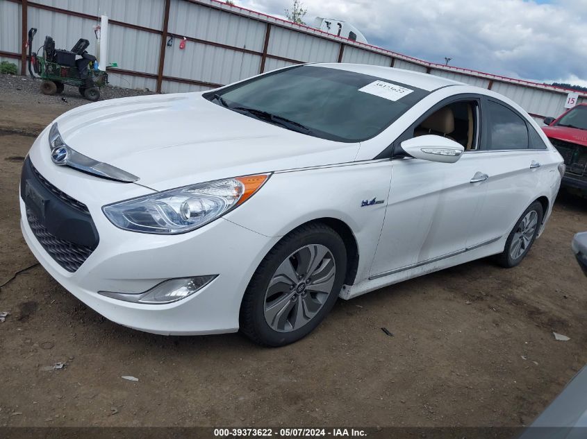 2015 Hyundai Sonata Hybrid Limited VIN: KMHEC4A43FA123618 Lot: 39373622