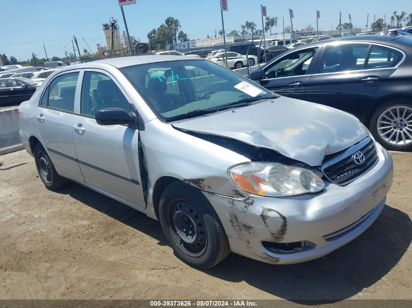 2007 Toyota Corolla Ce VIN: JTDBR32E270121552 Lot: 39373626