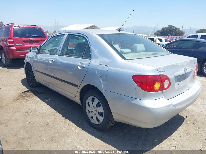 2007 Toyota Corolla Ce VIN: JTDBR32E270121552 Lot: 39373626