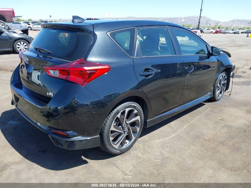 2018 Toyota Corolla Im VIN: JTNKARJE9JJ571708 Lot: 39373638