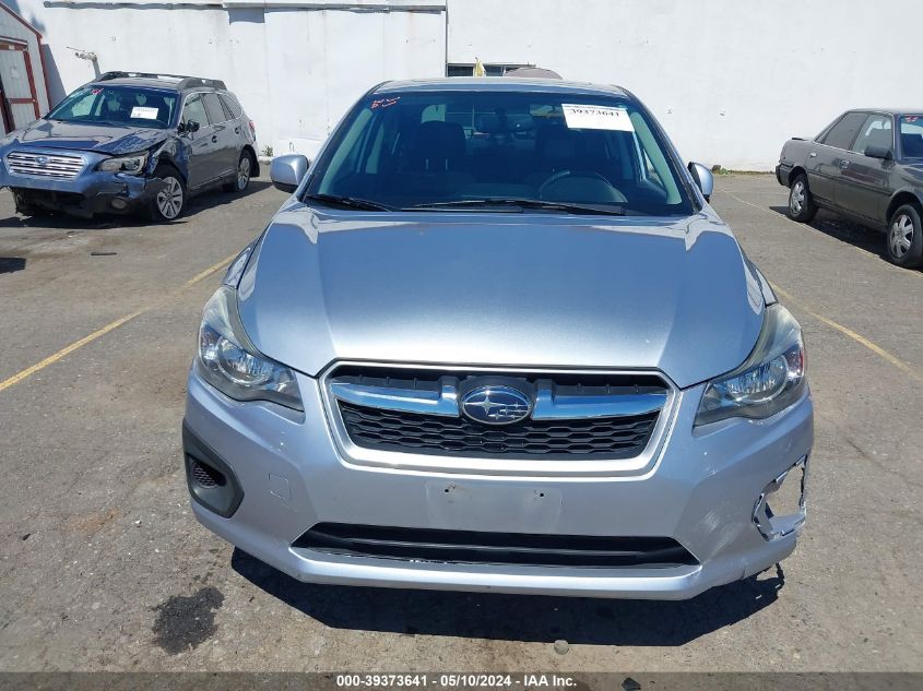 2012 Subaru Impreza 2.0I Premium VIN: JF1GJAD69CH007315 Lot: 39373641