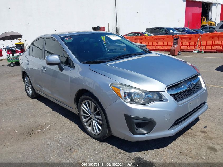 2012 Subaru Impreza 2.0I Premium VIN: JF1GJAD69CH007315 Lot: 39373641