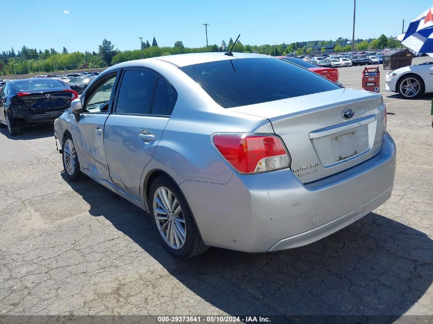 2012 Subaru Impreza 2.0I Premium VIN: JF1GJAD69CH007315 Lot: 39373641