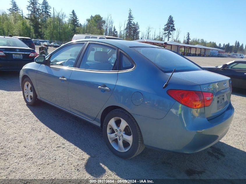 2007 Hyundai Elantra Gls/Limited/Se VIN: KMHDU46D07U077795 Lot: 39373654