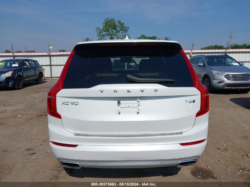 2019 Volvo Xc90 T6 Momentum VIN: YV4A22PK5K1424396 Lot: 39373663