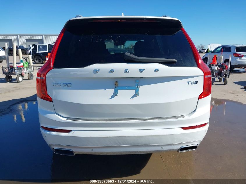 VIN YV4A22PK5K1424396 2019 Volvo XC90, T6 Momentum no.16