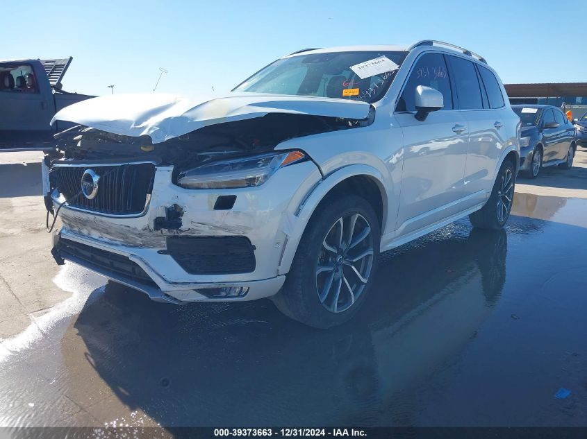 VIN YV4A22PK5K1424396 2019 Volvo XC90, T6 Momentum no.2