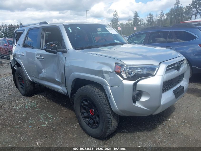 2022 Toyota 4Runner Sr5 Premium VIN: JTENU5JR5N6029126 Lot: 39373668