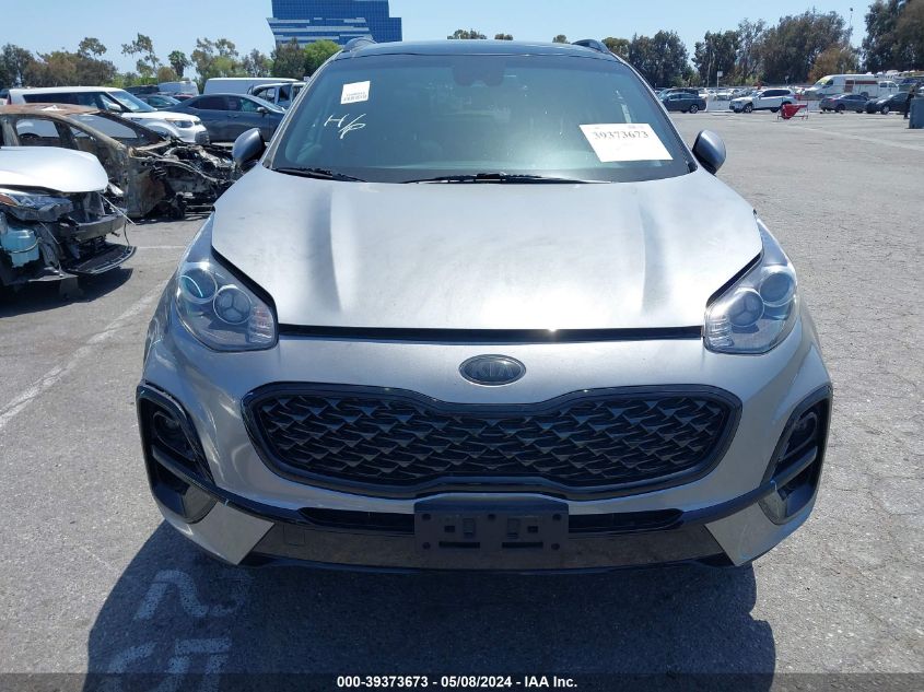 2021 Kia Sportage S VIN: KNDP6CAC5M7911767 Lot: 39373673