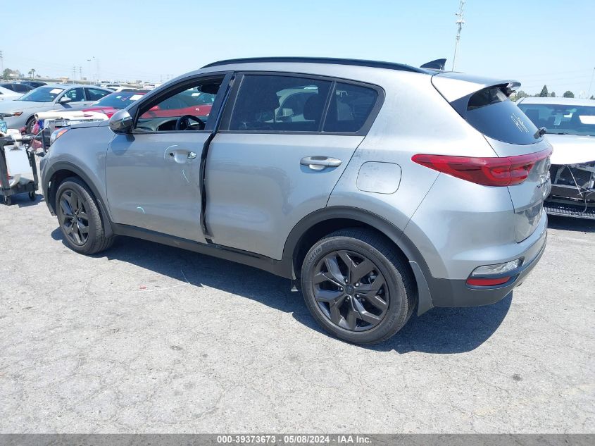 2021 Kia Sportage S VIN: KNDP6CAC5M7911767 Lot: 39373673