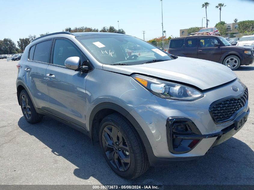 2021 Kia Sportage S VIN: KNDP6CAC5M7911767 Lot: 39373673