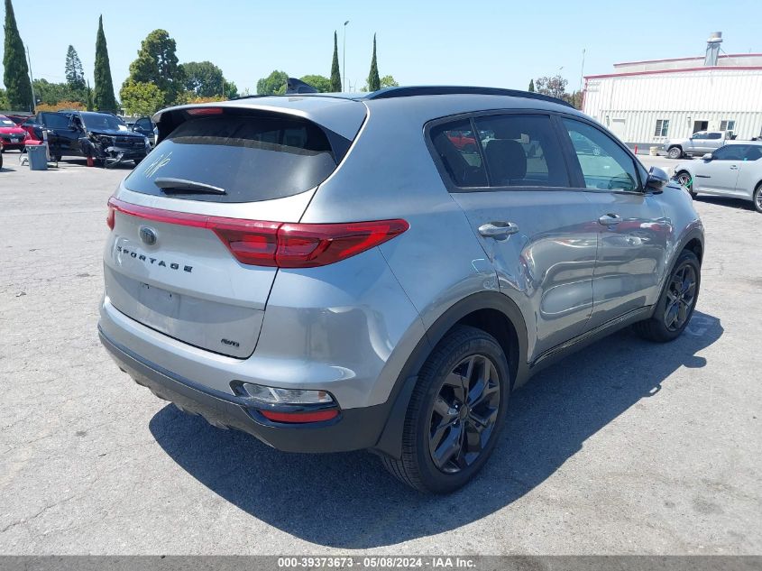 2021 Kia Sportage S VIN: KNDP6CAC5M7911767 Lot: 39373673