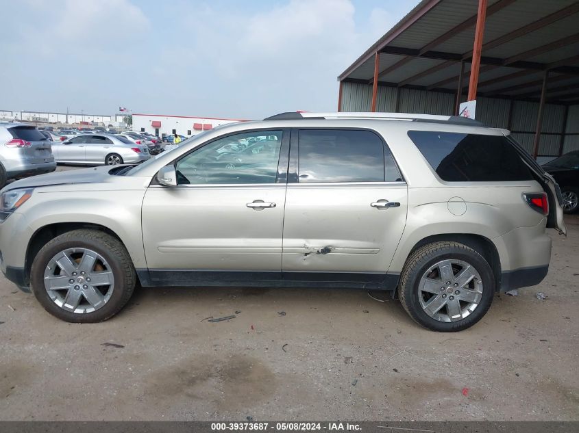 2017 GMC Acadia Limited VIN: 1GKKRSKD2HJ257438 Lot: 39373687