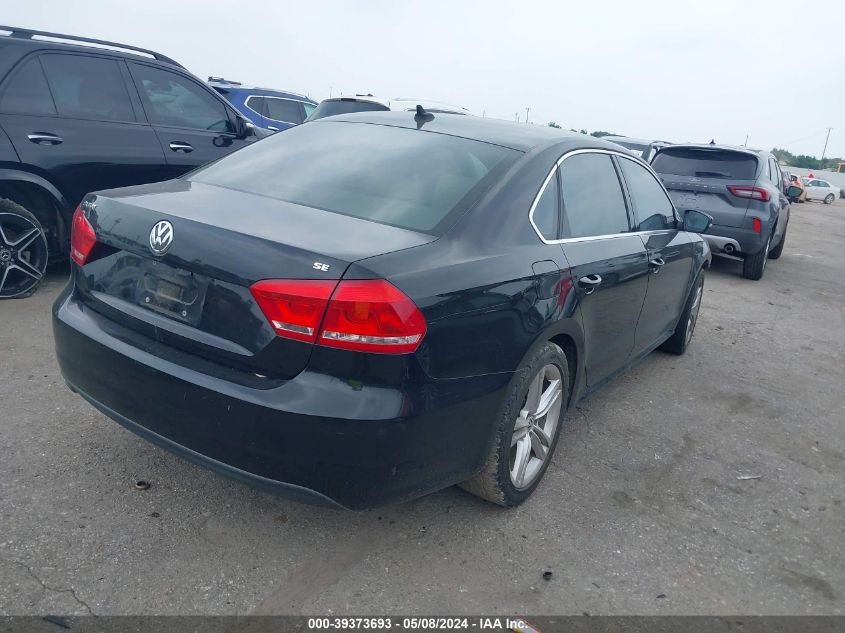 2014 Volkswagen Passat 2.5L Se VIN: 1VWBH7A36EC019593 Lot: 39373693