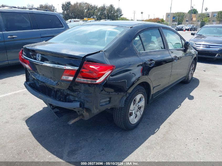 2015 Honda Civic Lx VIN: 19XFB2F53FE266714 Lot: 39373696