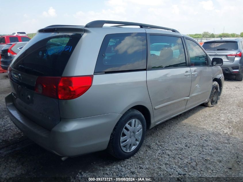 2008 Toyota Sienna Ce/Le VIN: 5TDZK23C48S111842 Lot: 39373721