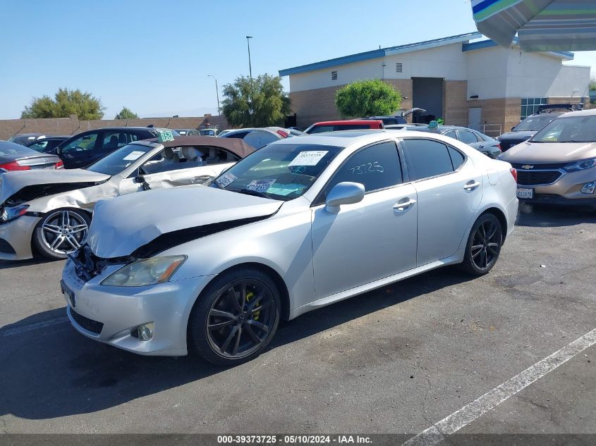 2008 Lexus Is 250 VIN: JTHBK262382072039 Lot: 39373725